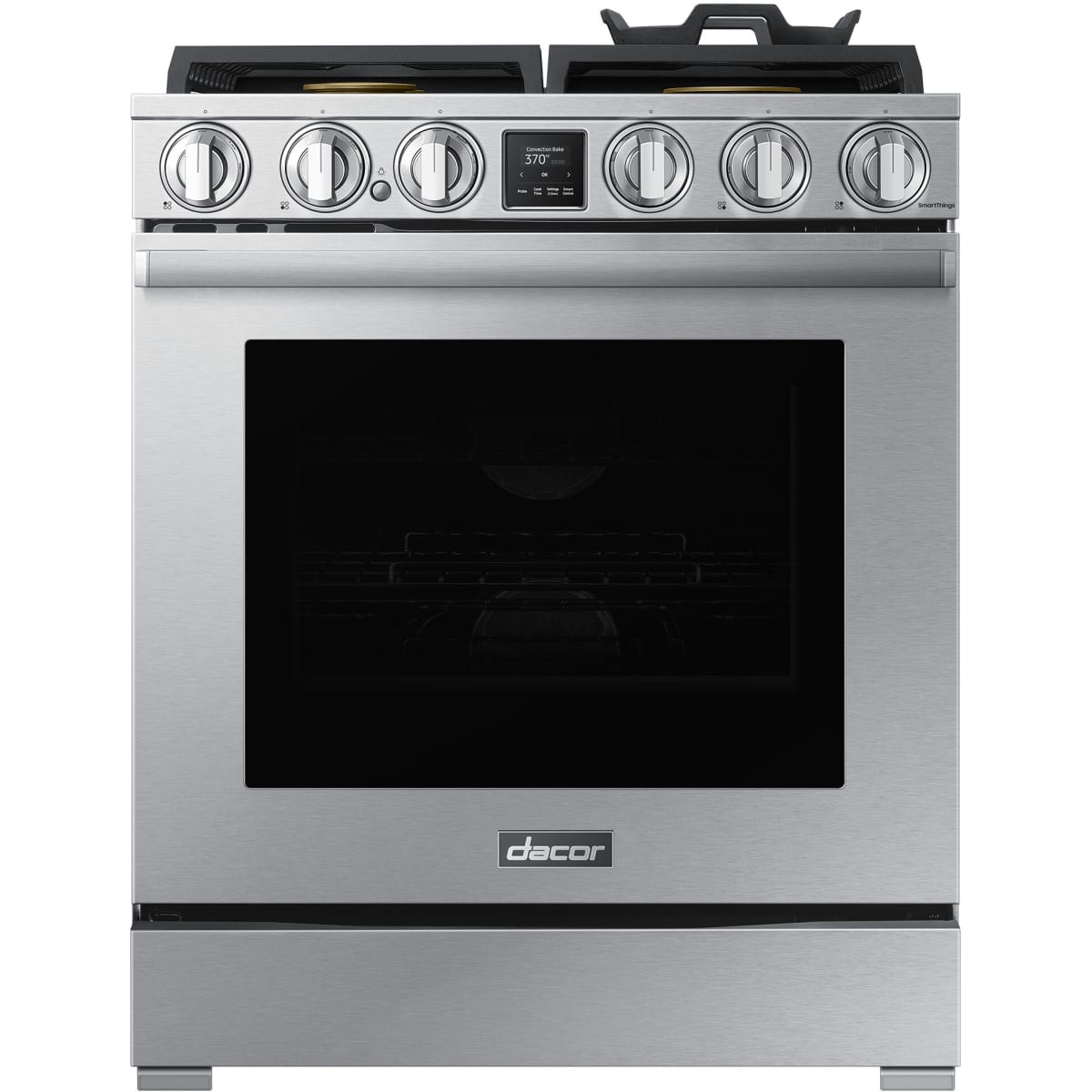 Dacor 30-Inch Transitional Gas Range, Silver Stainless - DOP30T940DS