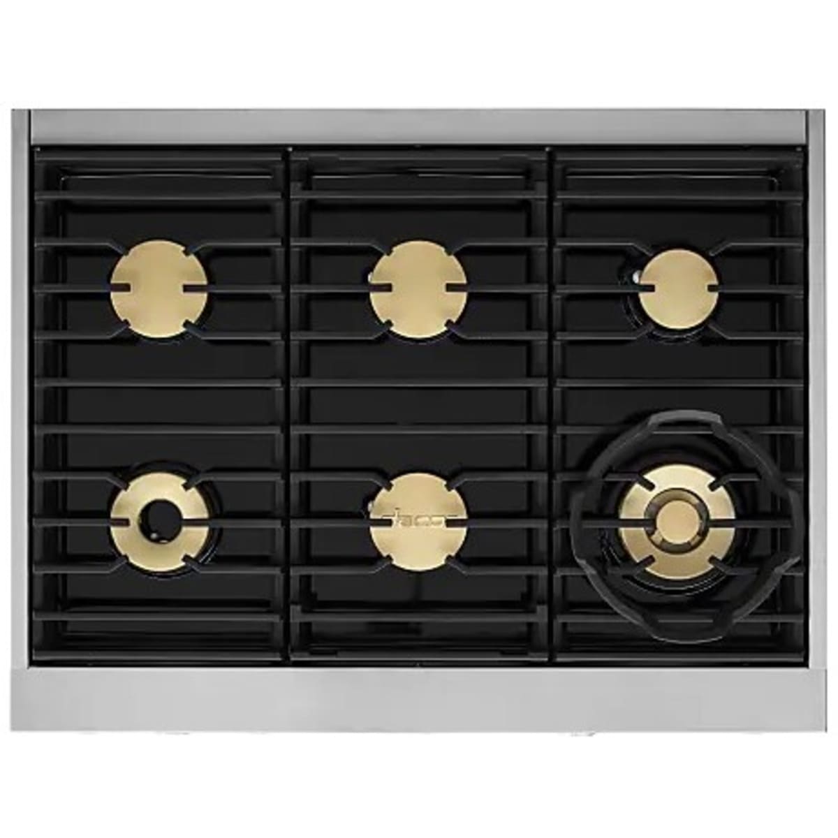 Dacor 36-Inch Contemporary Dual-Fuel Steam Range, Silver Stainless - DOP36C86DLS