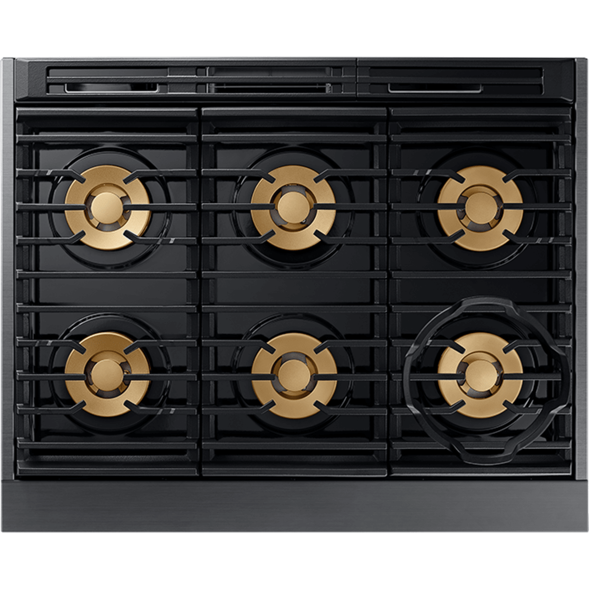 Dacor 36-Inch Contemporary Gas Range, Graphite Stainless - DOP36M96GLM