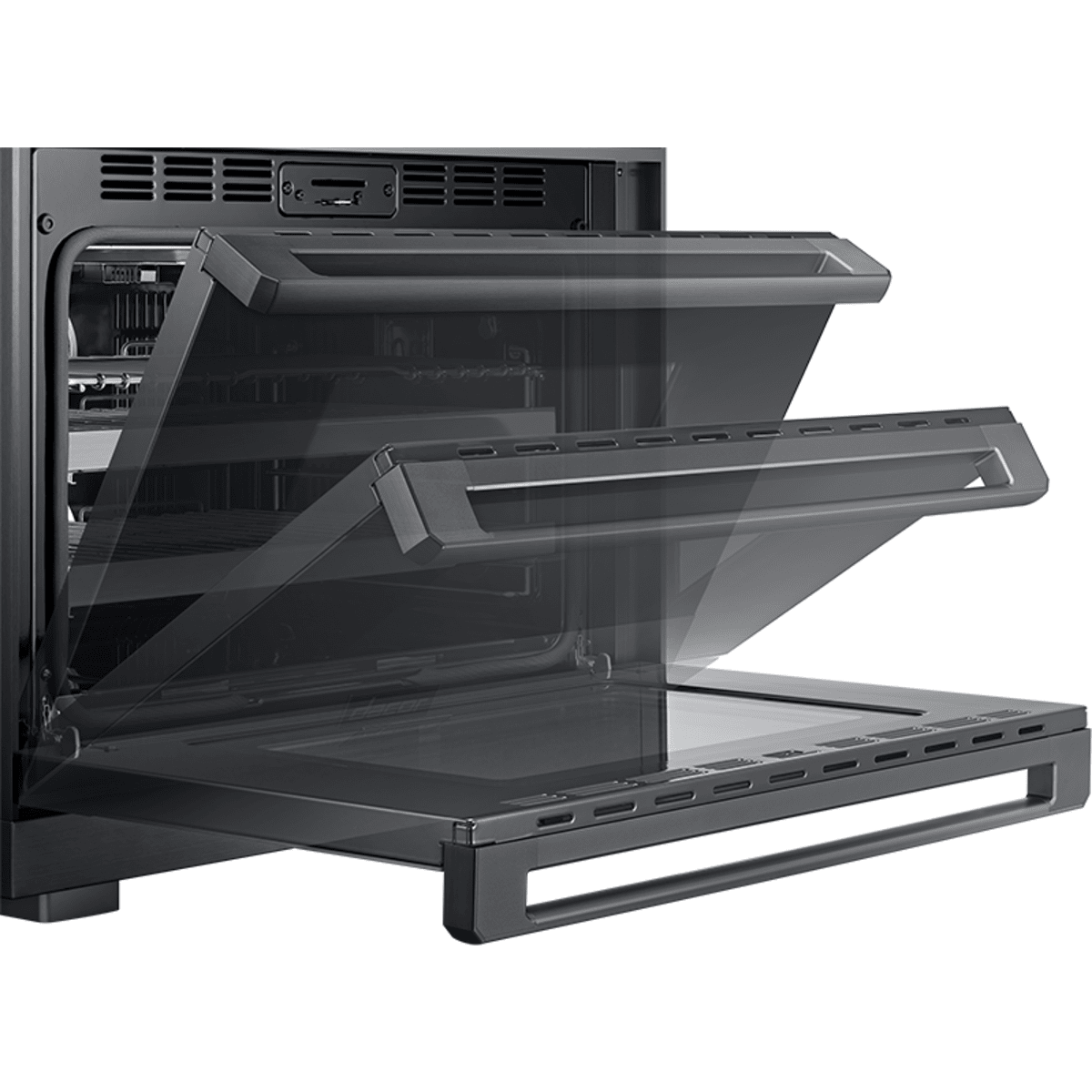 Dacor 36-Inch Contemporary Gas Range, Graphite Stainless - DOP36M96GLM