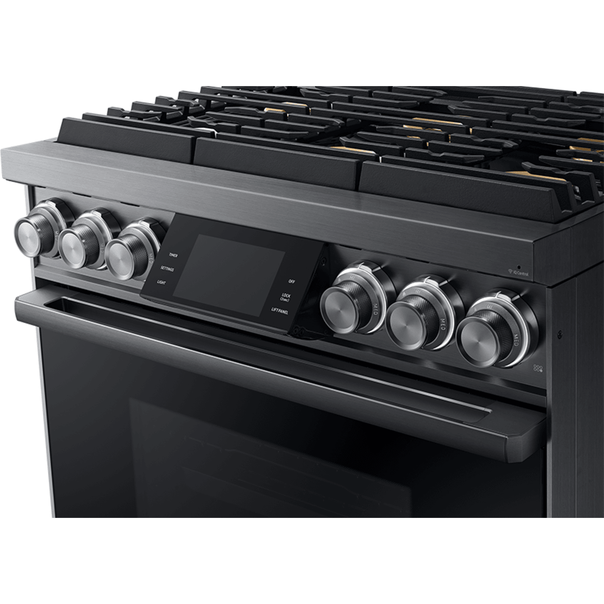 Dacor 36-Inch Contemporary Gas Range, Graphite Stainless - DOP36M96GLM