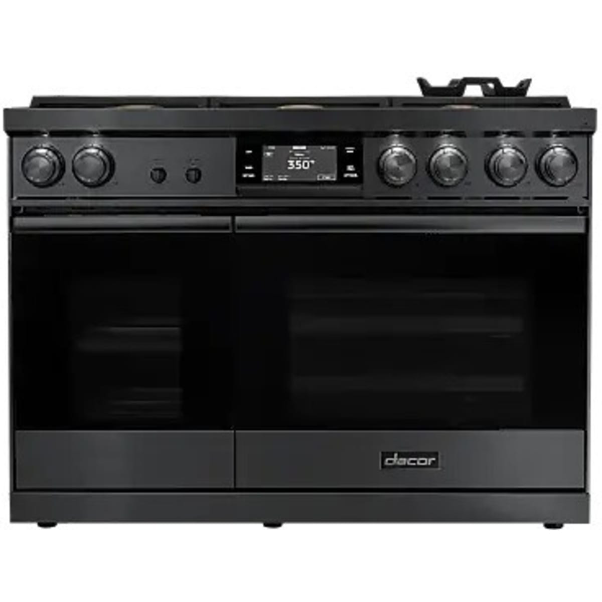 Dacor 48-Inch Contemporary Dual-Fuel Steam Range, Graphite Stainless - DOP48C86DLM