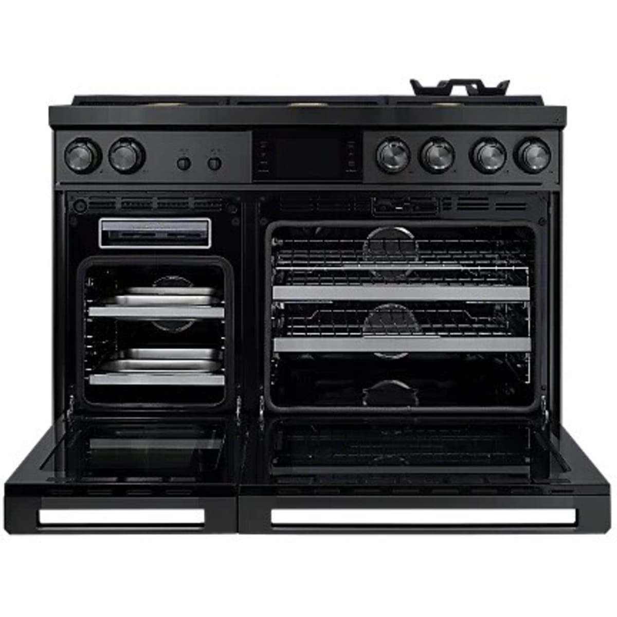 Dacor 48-Inch Contemporary Dual-Fuel Steam Range, Graphite Stainless - DOP48C86DLM