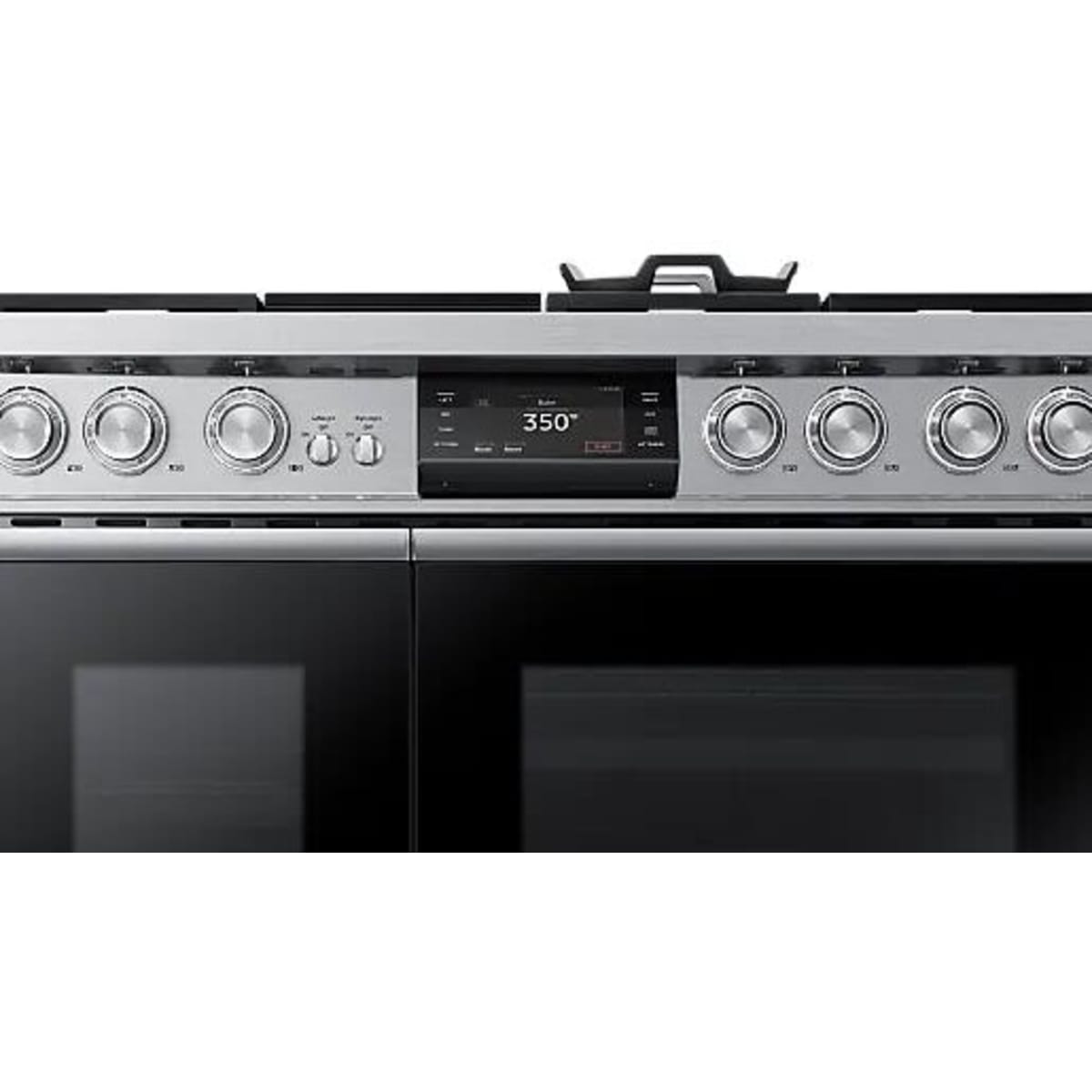 Dacor 48-Inch Contemporary Dual-Fuel Steam Range with Integrated Griddle, Silver Stainless - DOP48C96DLS