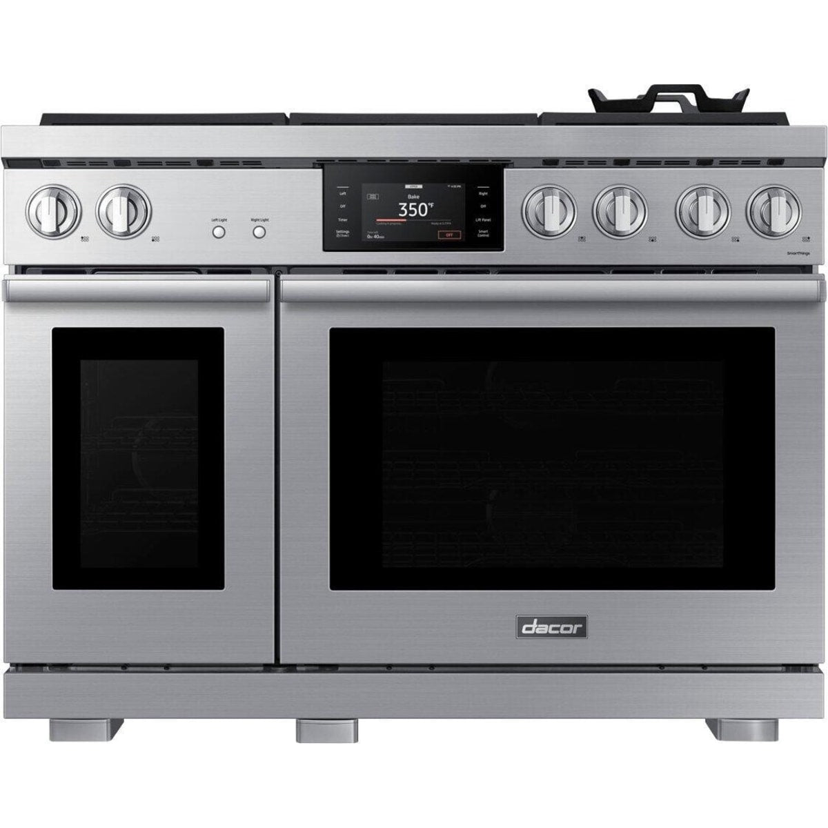 Dacor 48-Inch Transitional Gas Range, Silver Stainless - DOP48T960GS