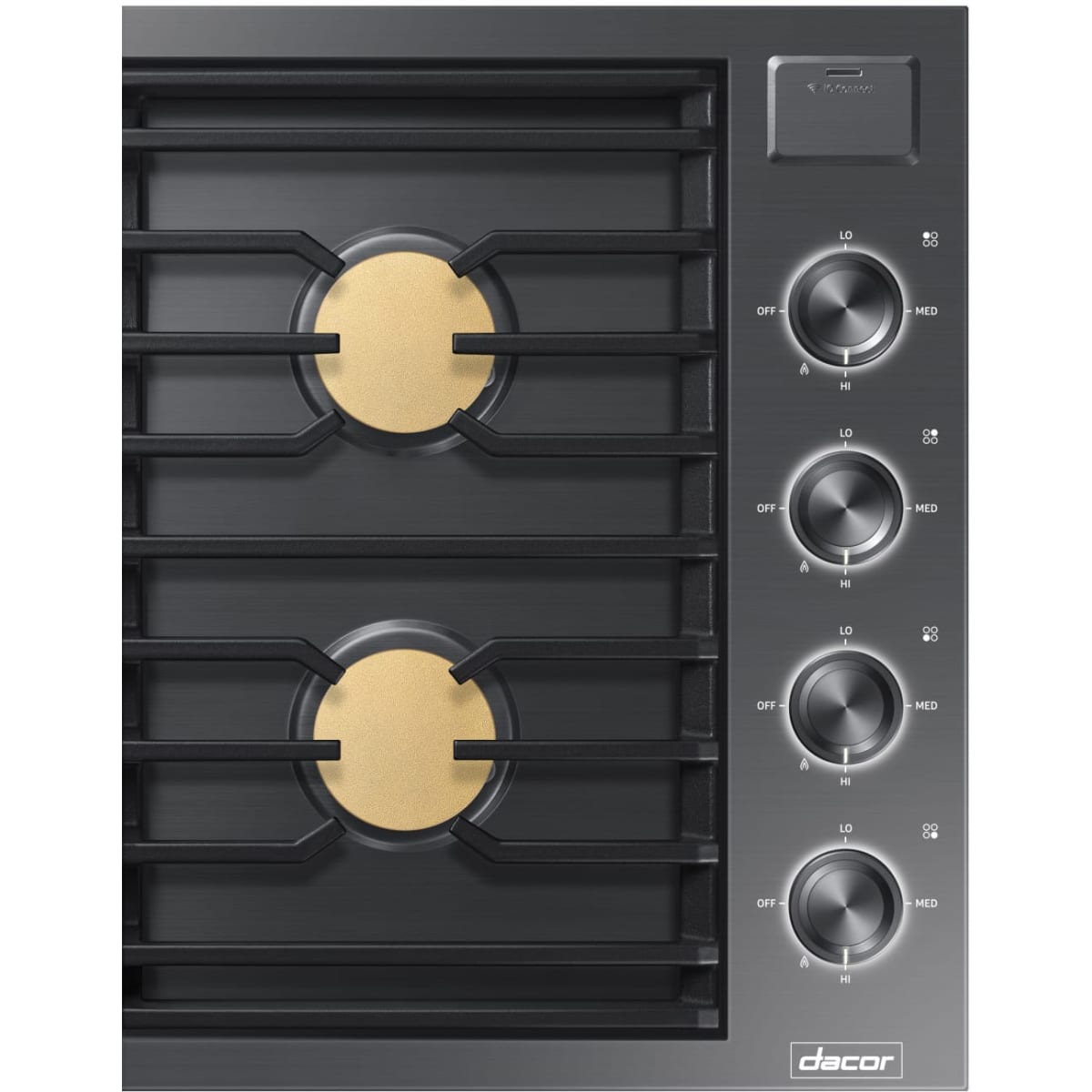 Dacor 30-Inch Contemporary Gas Cooktop, Graphite Stainless, NG & LP - DTG30M954FM