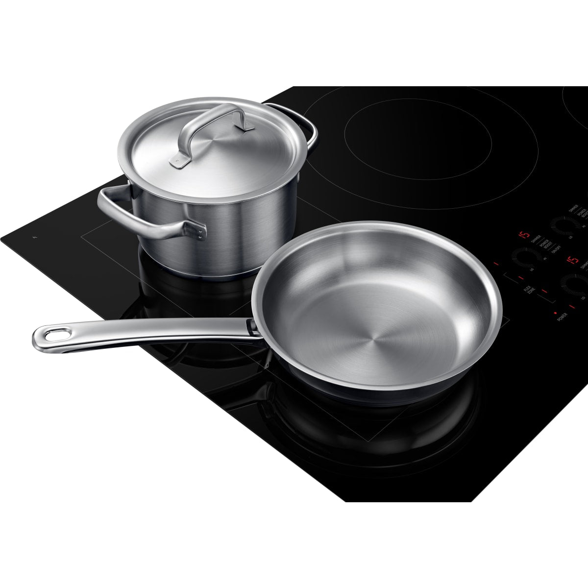 Dacor 30-Inch Transitional Induction Cooktop, Electric, Black Glass - DTI30P876BB