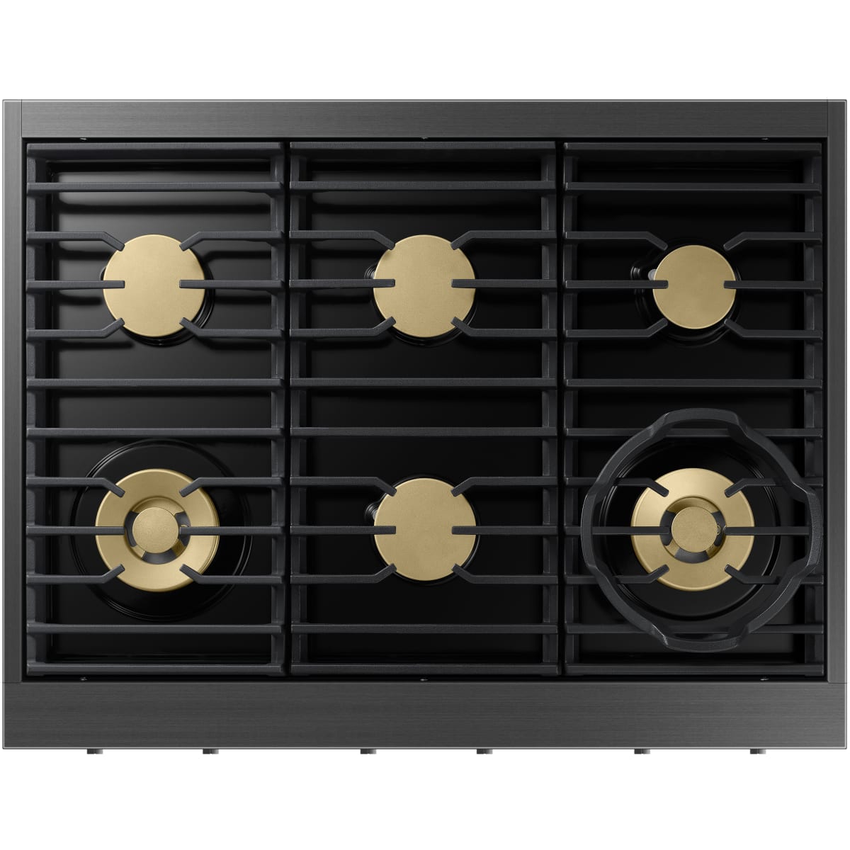 Dacor 36-Inch Transitional Gas Rangetop, Graphite Stainless - DTT36T960GM