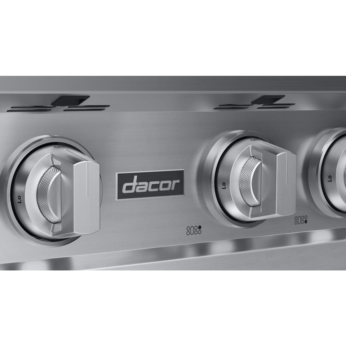 Dacor 48-Inch Transitional Gas Rangetop with Built-In Griddle, Silver Stainless - DTT48T963GS
