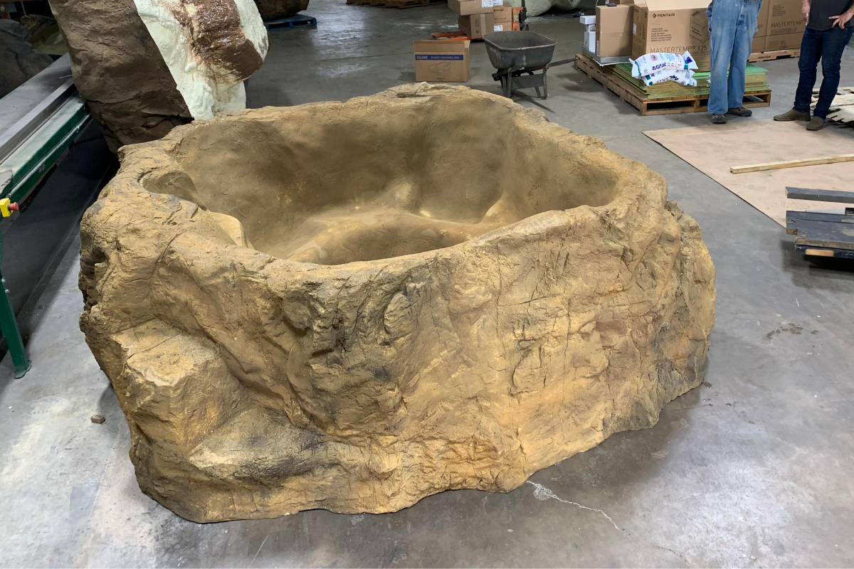 Natural Spas Earth Semi In Ground Hot Tub and Spa