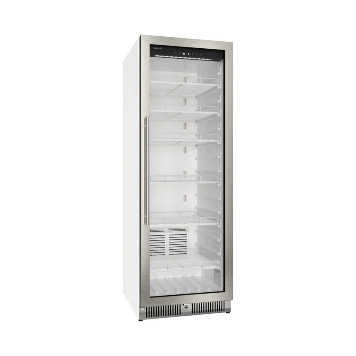 Edgestar 13.7 Cubic Feet Commercial Beverage Merchandiser With Temperature Alarm And Reversible Door, 24" (SAK62395)