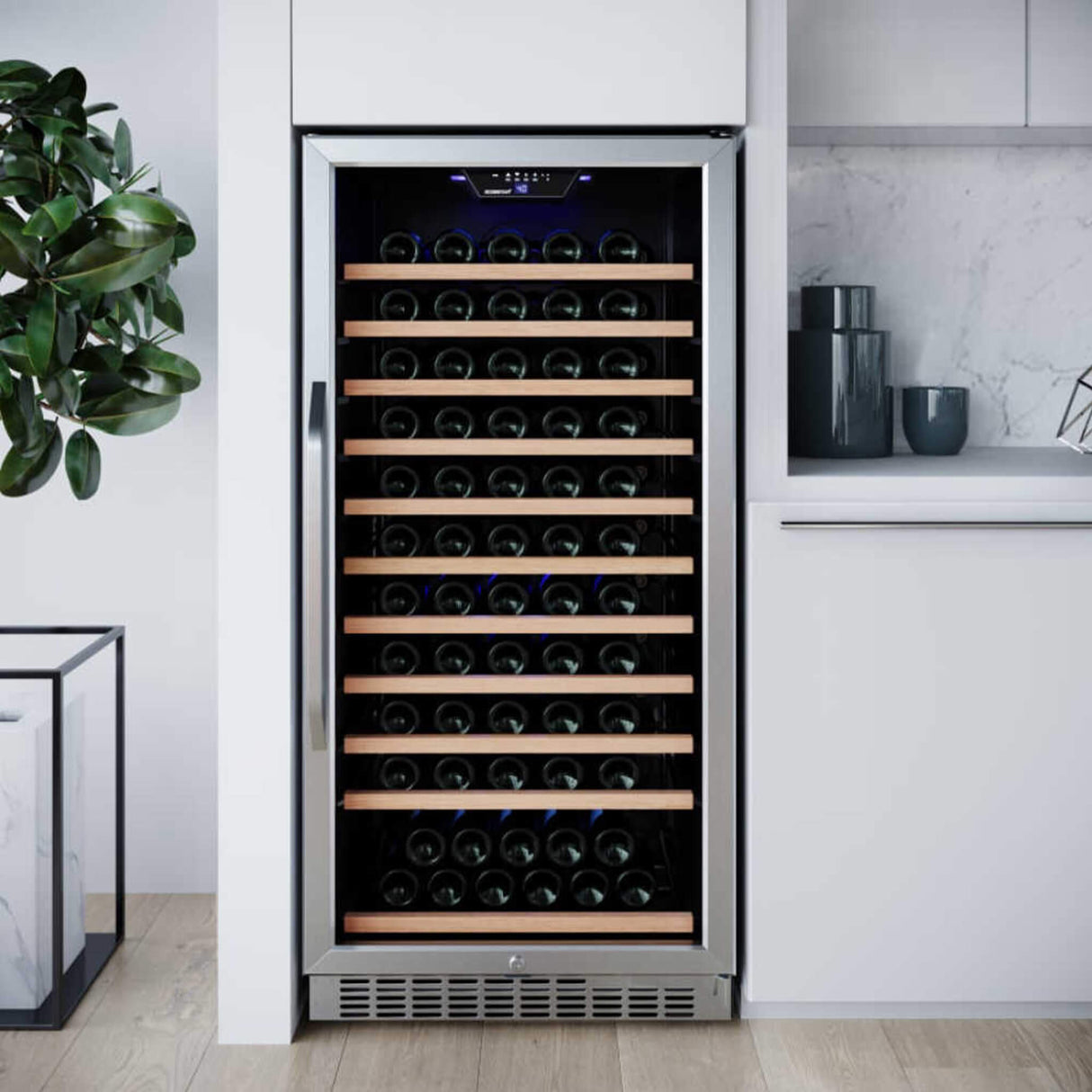 Edgestar 24" Wide 111 Bottle Capacity Freestanding Single Zone Wine Cooler (SAK68320)