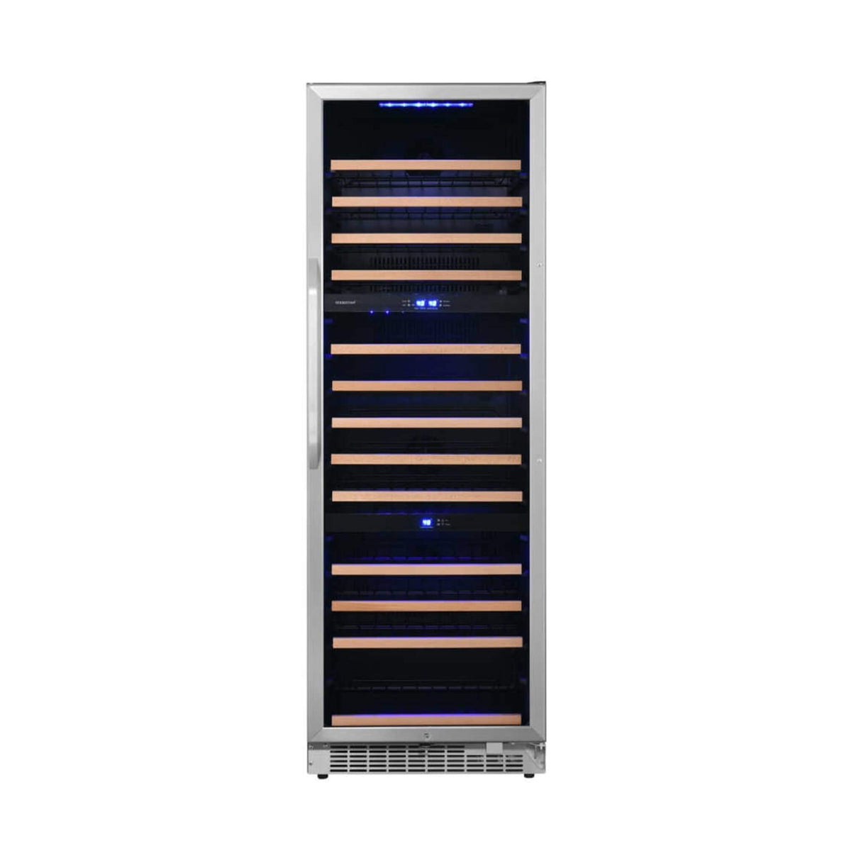 Edgestar 24" Wide 131 Bottle Capacity Built-In Triple Zone Wine Cooler (SAK65891)