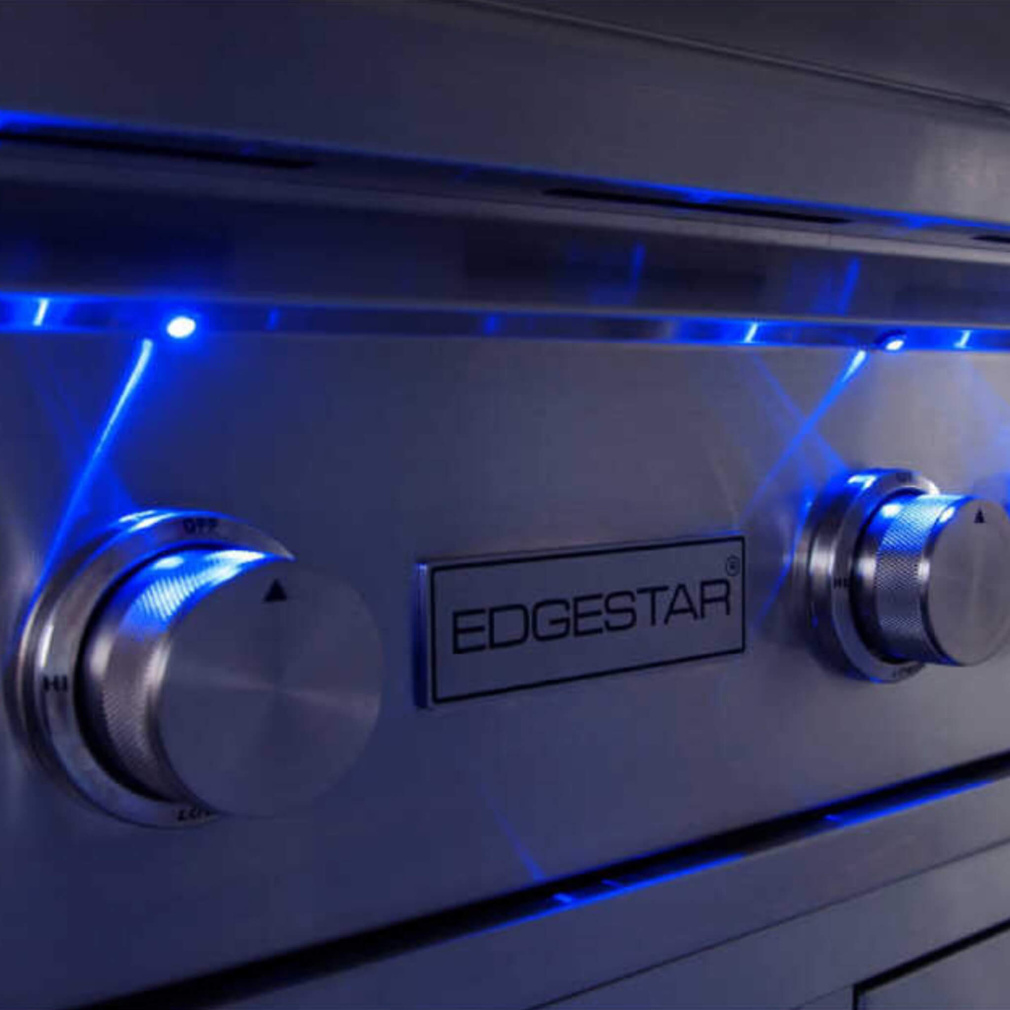 Edgestar 60K BTU Natural Gas Outdoor Built-In Grill W/ Rotisserie And LED Lighting, 30" (SAK52871)
