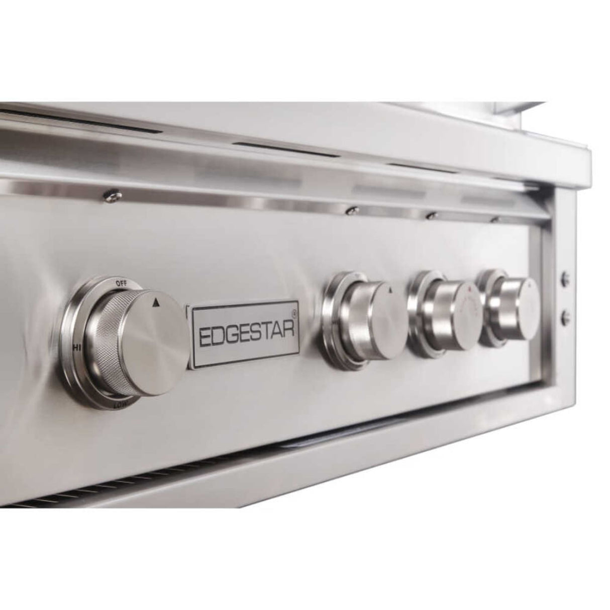 Edgestar 89K BTU 36" Natural Gas Freestanding Grill Cart With Lighting Knobs & Rotisserie (SAK12573)