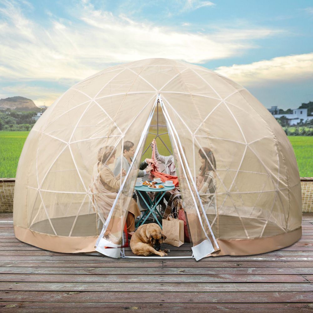 Extra Large 10 Person Outdoor Igloo Garden Greenhouse Dome Tent, 12FT (94316275)