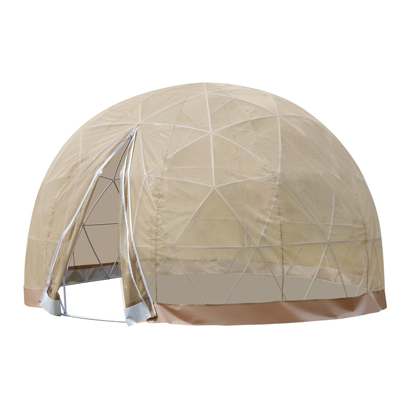 Extra Large 10 Person Outdoor Igloo Garden Greenhouse Dome Tent, 12FT (94316275)
