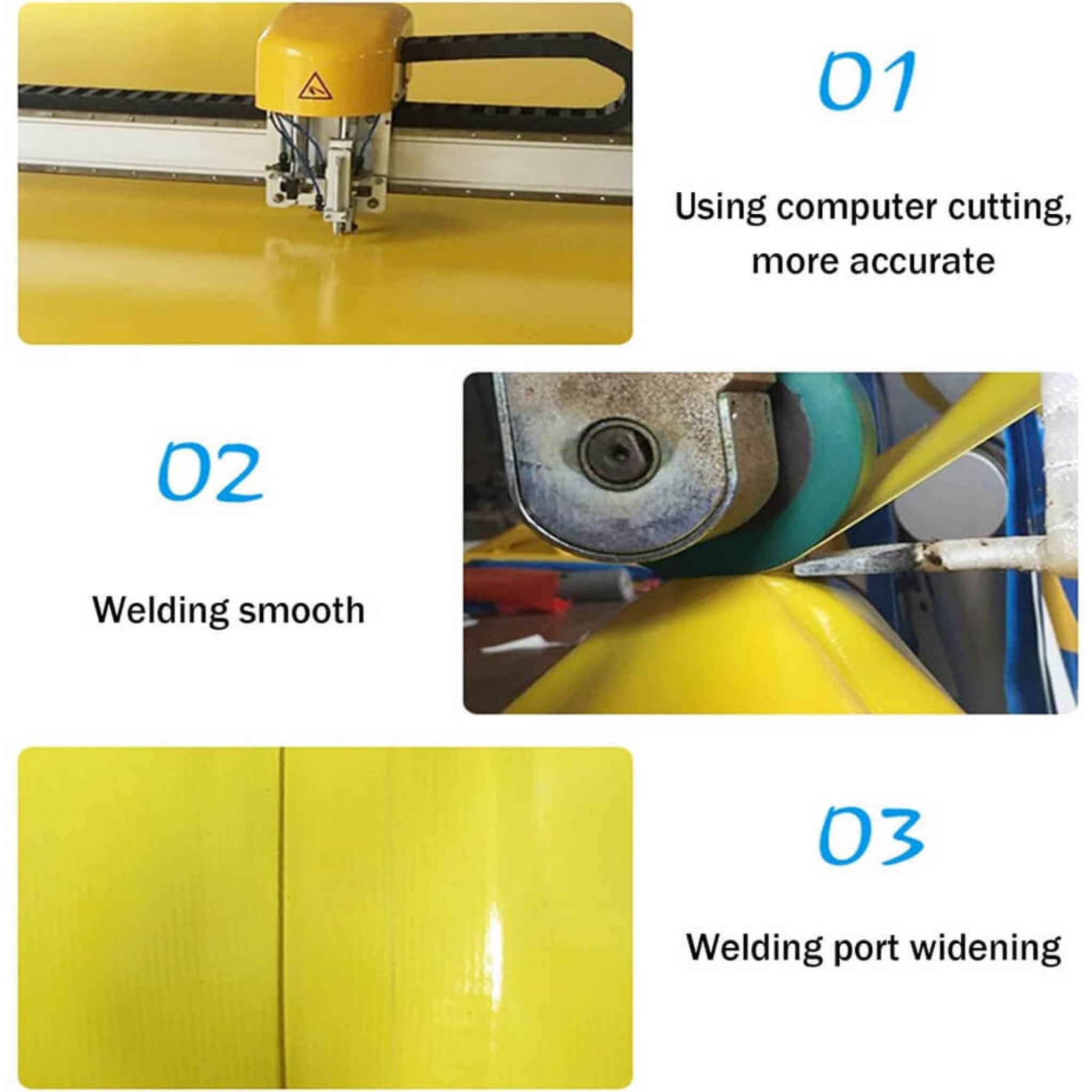 Extra Large Inflatable Private Dock Swimming Pool Yacht Water Slide With Safety Net And Electric Air Pump