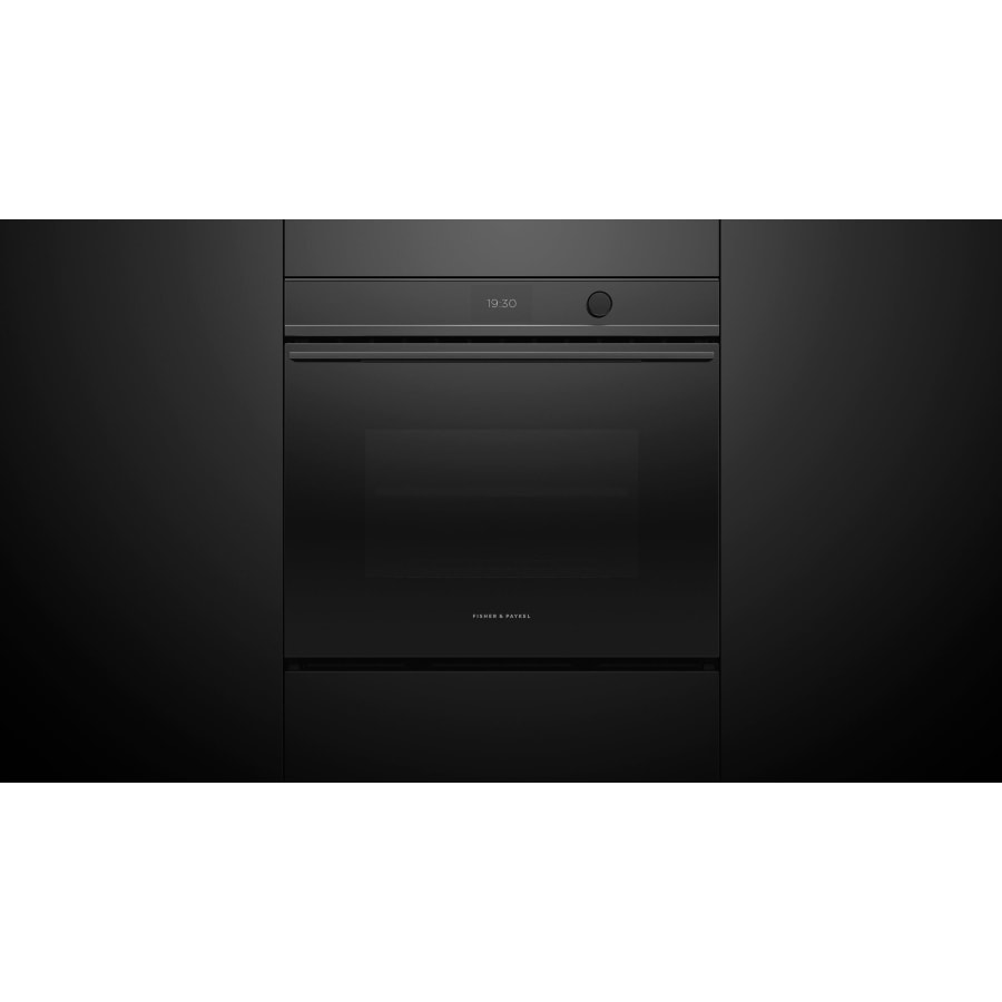 Fisher & Paykel 30" Series 9 Minimal Self-Cleaning Oven, Black – OB30SDPTDB1
