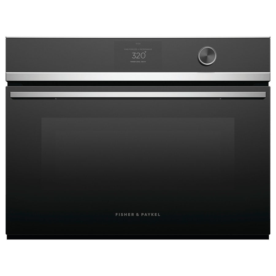 Fisher & Paykel 24" Series 9 Contemporary Compact Convection Speed Oven, Stainless Steel – OM24NDTDX1