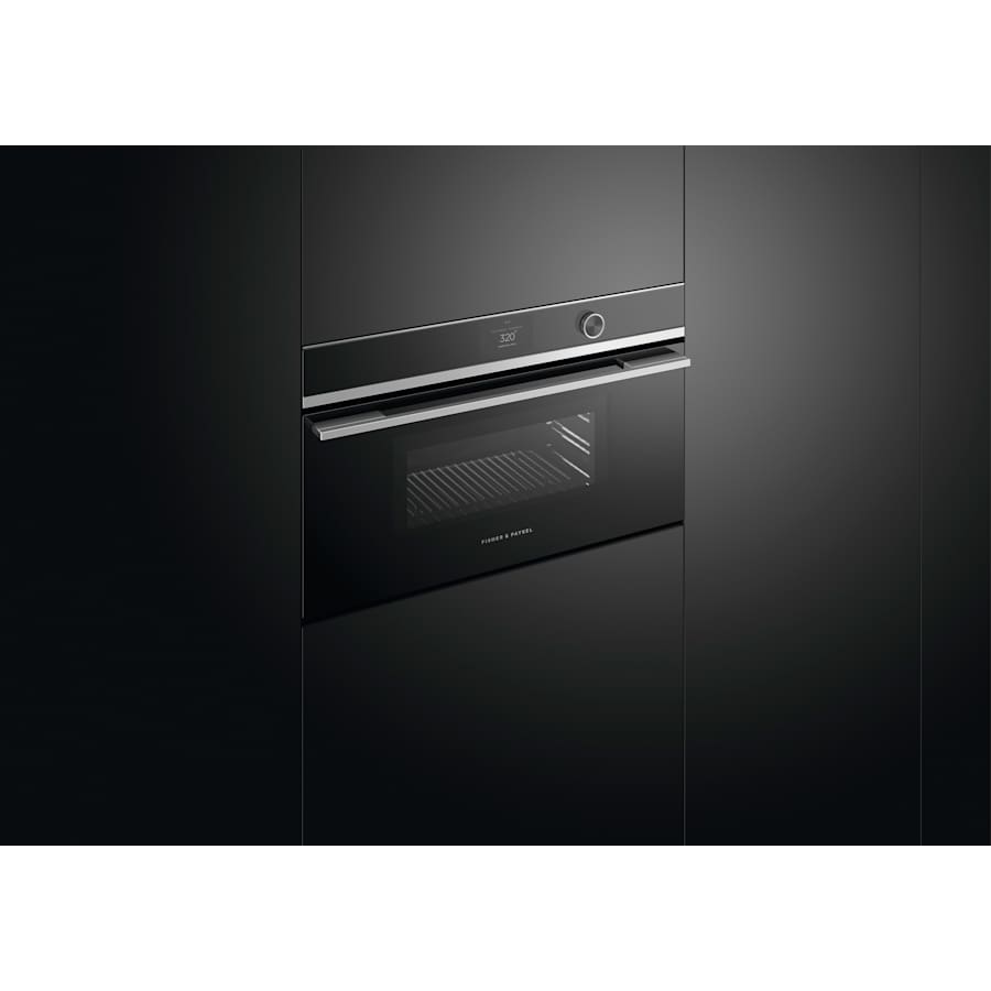 Fisher & Paykel 30" Series 9 Contemporary Compact Convection Speed Oven, Stainless Steel – OM30NDTDX1
