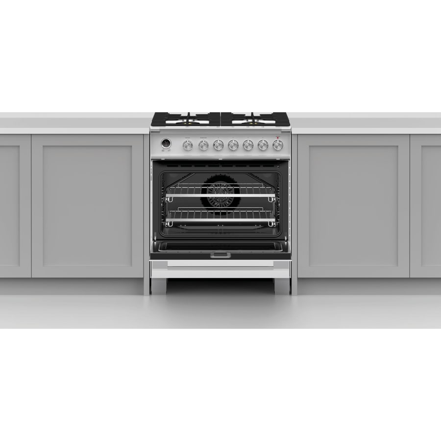 Fisher & Paykel 30" Series 9 Classic Dual Fuel Range, 4 Burner – OR30SCG6*