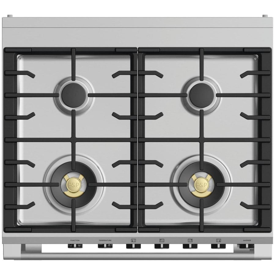 Fisher & Paykel 30" Series 9 Classic Dual Fuel Range, 4 Burner – OR30SCG6*