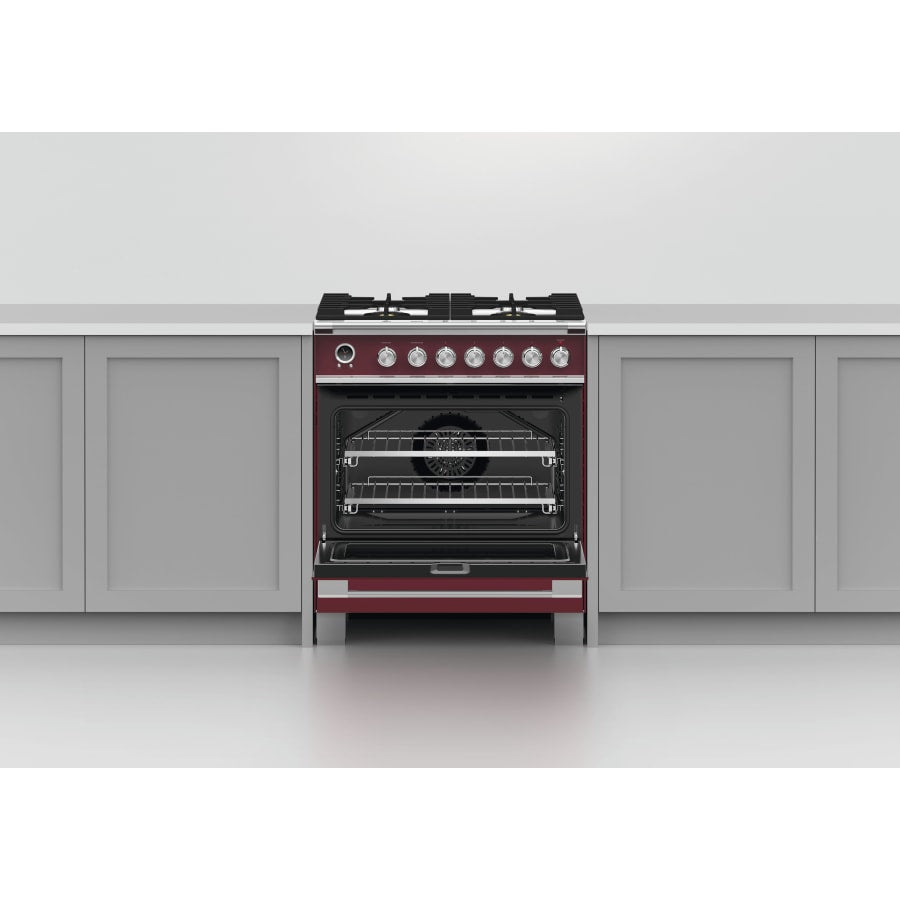 Fisher & Paykel 30" Series 9 Classic Dual Fuel Range, 4 Burner – OR30SCG6*