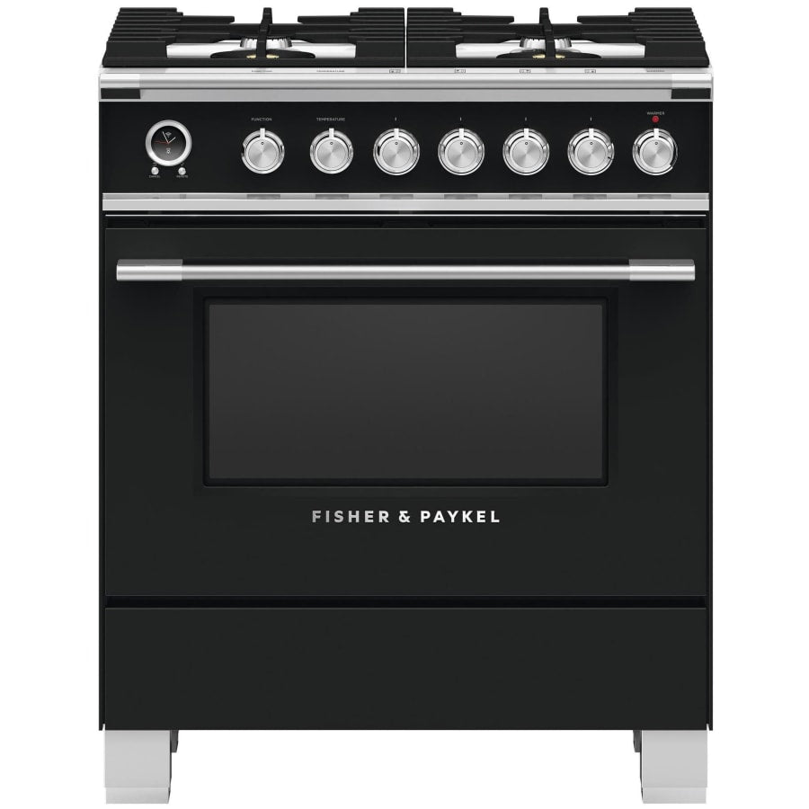 Fisher & Paykel 30" Series 9 Classic Dual Fuel Range, 4 Burner – OR30SCG6*