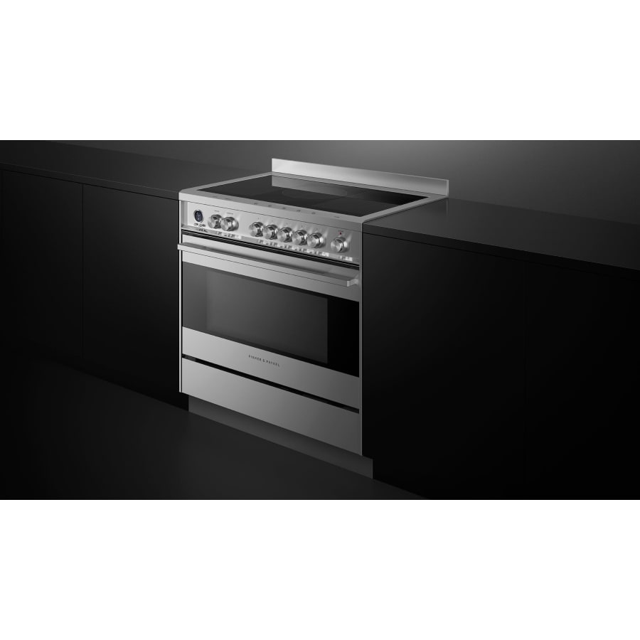 Fisher & Paykel 36" Series 9 Contemporary Induction Range, 5 Zones – OR36SDI6X1