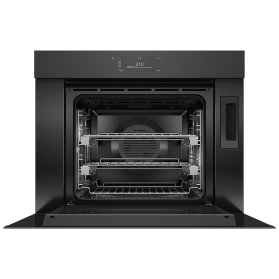 Fisher & Paykel 30" Series 11 Minimal Handleless Combi‑Steam Oven, Black Glass – OS30SMUNB3