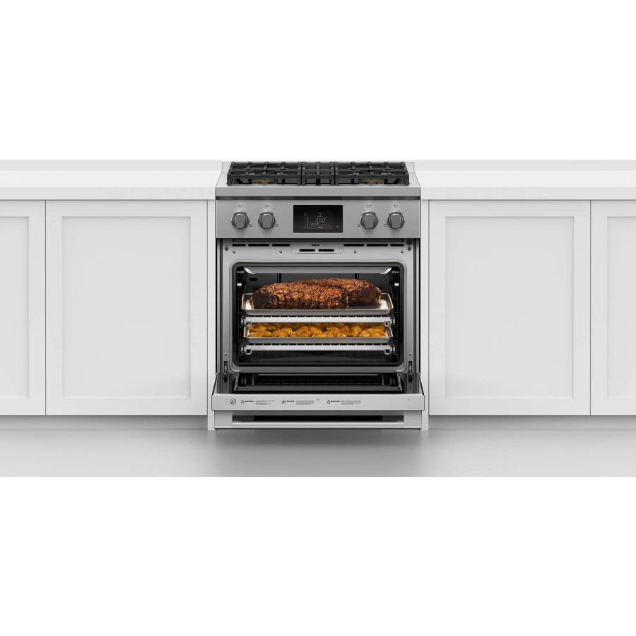 Fisher & Paykel 30" Series 9 Professional Dual Fuel Range, 4 Burner – RDV3-304*