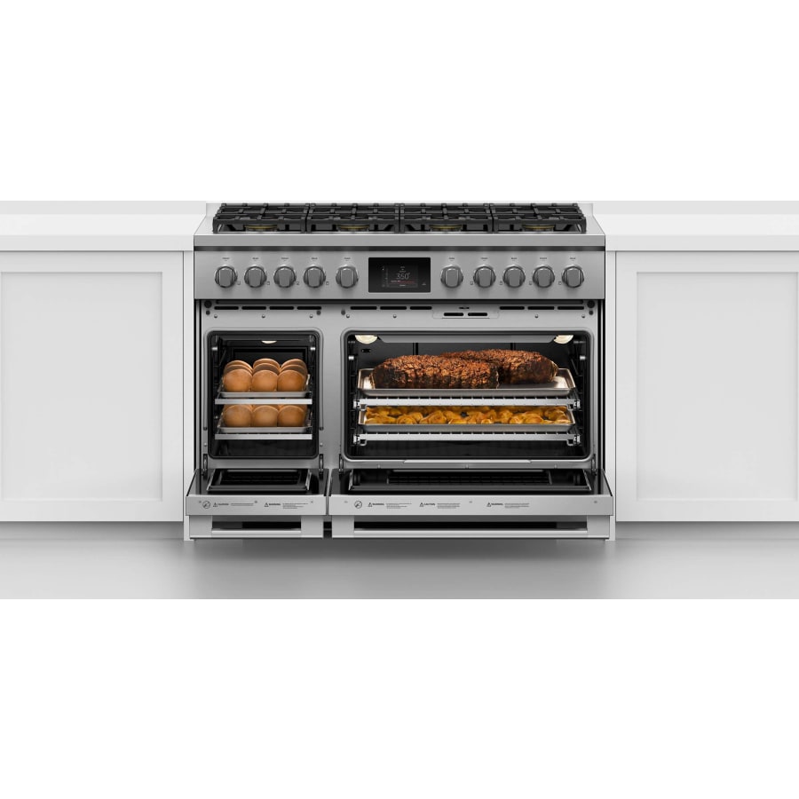 Fisher & Paykel 48" Series 9 Professional Dual Fuel Range, 8 Burner – RDV3-488*