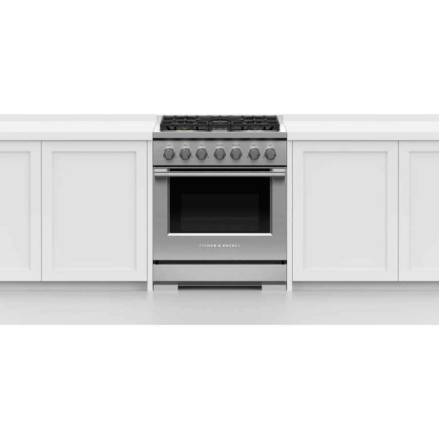 Fisher & Paykel 30" Series 7 Professional Gas Range, 5 Burner – RGV3-305-N