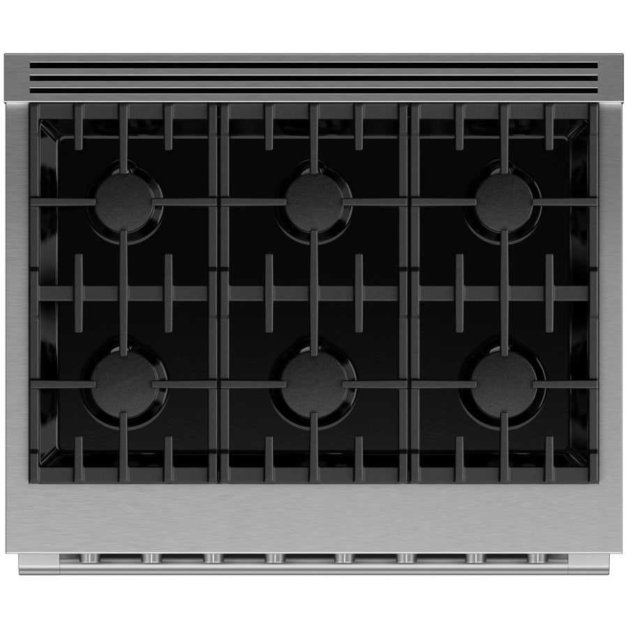 Fisher & Paykel 36" Series 7 Professional Gas Range, 6 Burner – RGV3-366-N