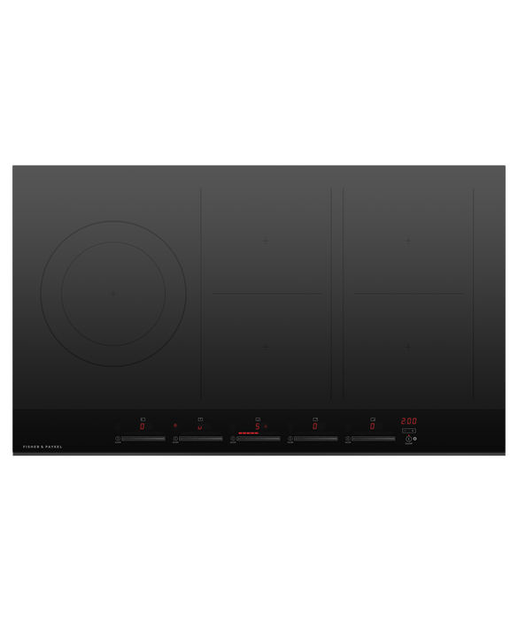 Fisher & Paykel 36" Series 7 Minimal 5-Zone Induction Cooktop, SmartZone – CI365DTB4