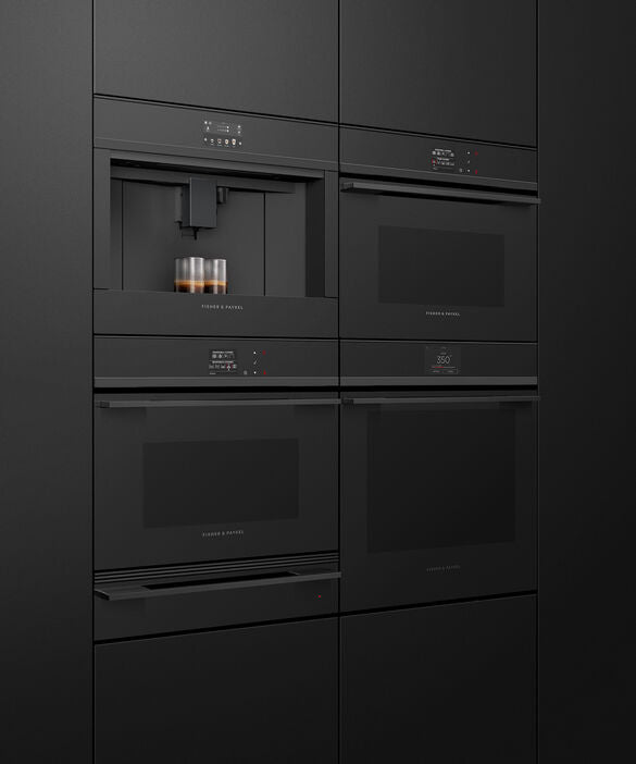 Fisher & Paykel 24" Series 9 Minimal Compact Combi-Steam Oven, Black Glass – OS24NDBB1