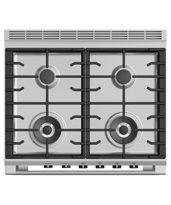 Fisher & Paykel 30" Series 7 Classic Gas Range, 4 Burner – OR30SCG4*