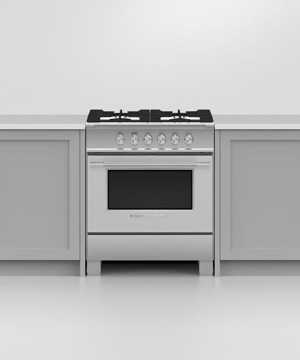 Fisher & Paykel 30" Series 7 Classic Gas Range, 4 Burner – OR30SCG4*