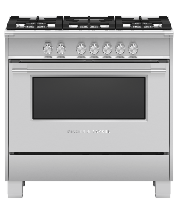 Fisher & Paykel 36" Series 7 Classic Gas Range, 5 Burner – OR36SCG4*