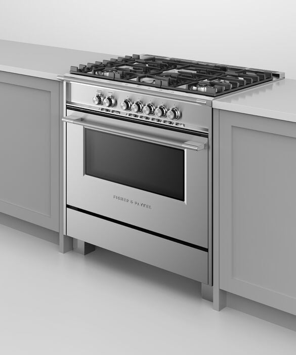 Fisher & Paykel 36" Series 7 Classic Gas Range, 5 Burner – OR36SCG4*