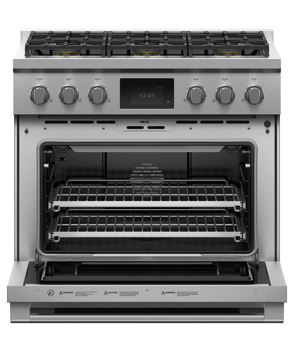 Fisher & Paykel 36" Series 9 Professional Dual Fuel Range, 6 Burner – RDV3-366*