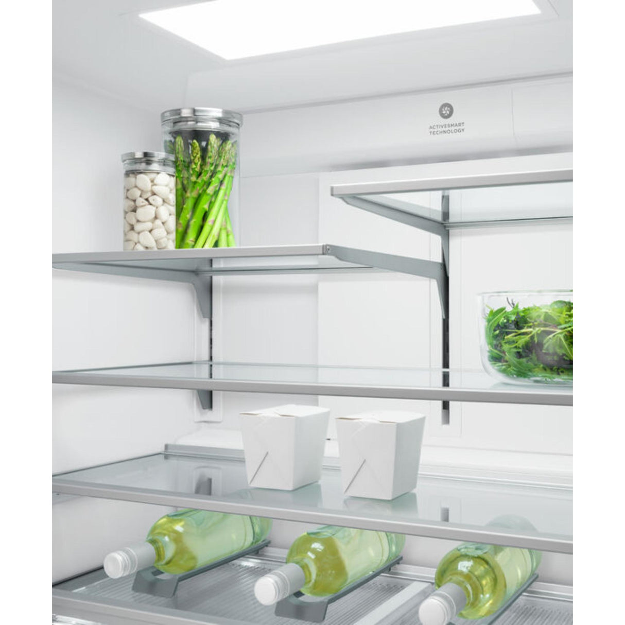 Fisher & Paykel 18.9 cu ft Series 7 Quad Door Refrigerator Freezer Ice, & Water - RF203QDUVX1