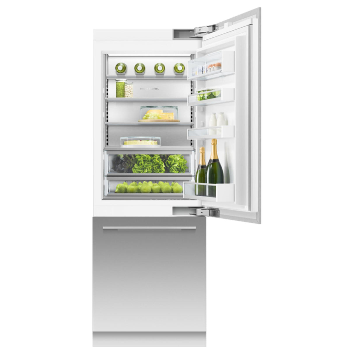 Fisher & Paykel "30" Series 9 Integrated Refrigerator Freezer, Ice & Water - RS3084WRUK1