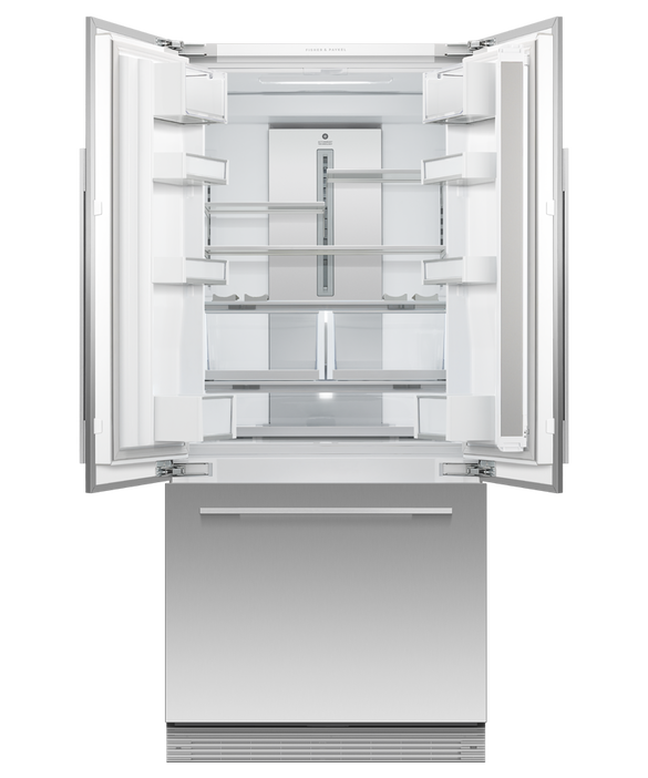 Fisher & Paykel 32" Series 7 Integrated French Door Refrigerator Freezer, Ice & Water - RS32A72U1
