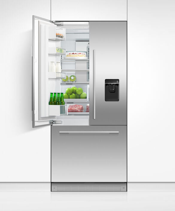 Fisher & Paykel 32" Series 7 Integrated French Door Refrigerator Freezer, Ice & Water - RS32A72U1