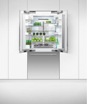 Fisher & Paykel 36"Series 7 Integrated French Door Refrigerator Freezer Ice, - RS36A80J1 N