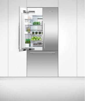 Fisher & Paykel 36"Series 7 Integrated French Door Refrigerator Freezer Ice, - RS36A80J1 N