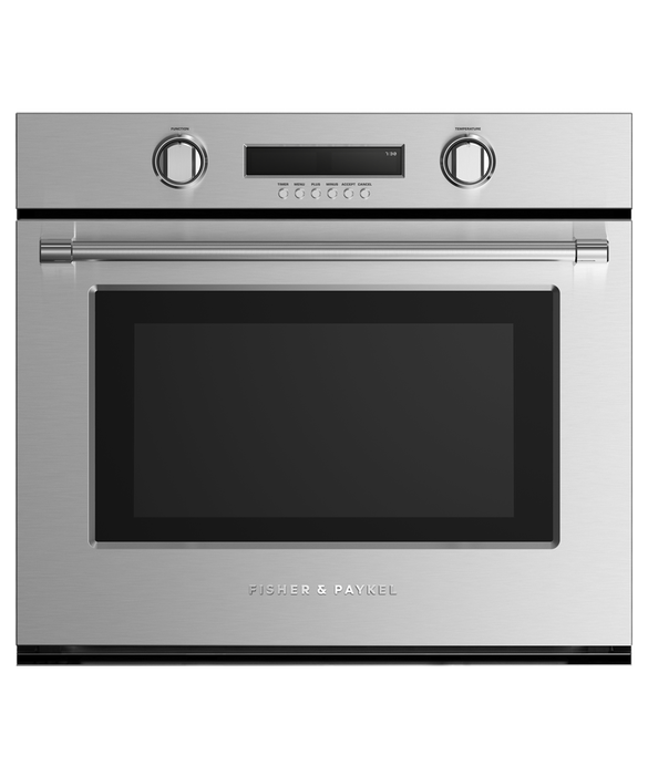 Fisher & Paykel 30" Series 7 Professional Self-Cleaning Oven, 10 Function, Stainless Steel – WOSV230_N