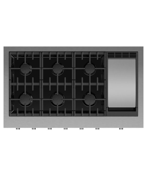 Fisher & Paykel 48" Series 9 Gas Rangetop with Griddle – CPV3-48*GD-N